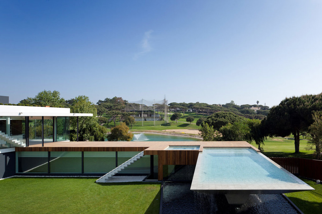 Modern-Home-Suspended-Pool-Portugal-Pool-Golf-Course-Views