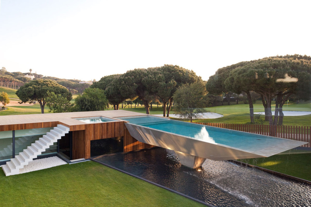 Modern-Home-Suspended-Pool-Portugal-Pool-Stairs