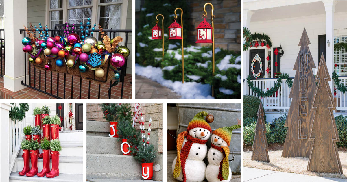 20+ The Best Outdoor Decorating Ideas To Spread Christmas Joy  The ART