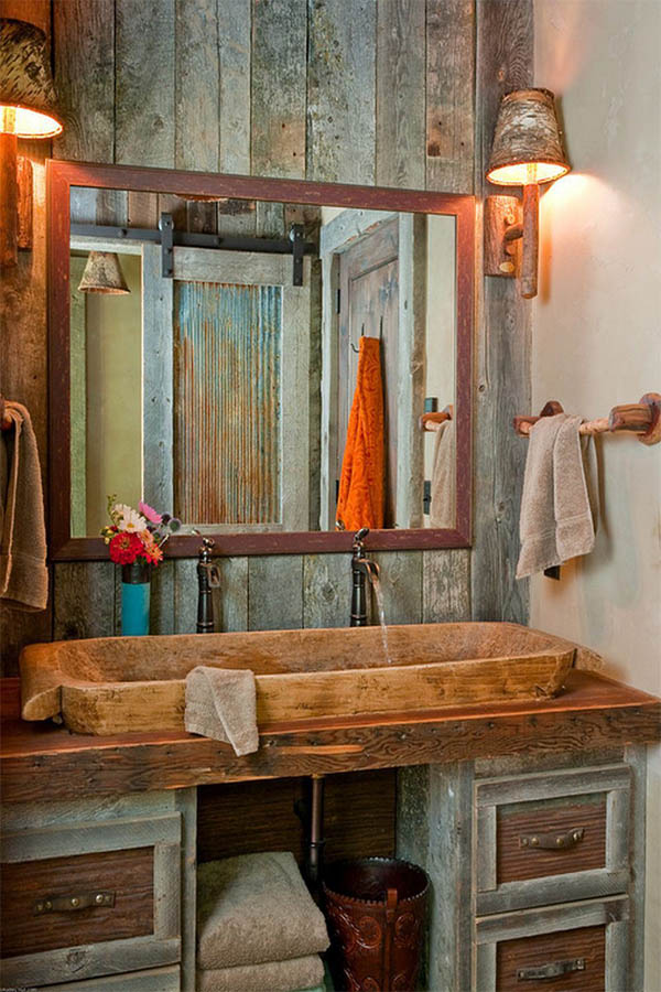 20 Gorgeous Rustic Bathroom Decor Ideas to Try at Home The ART in LIFE