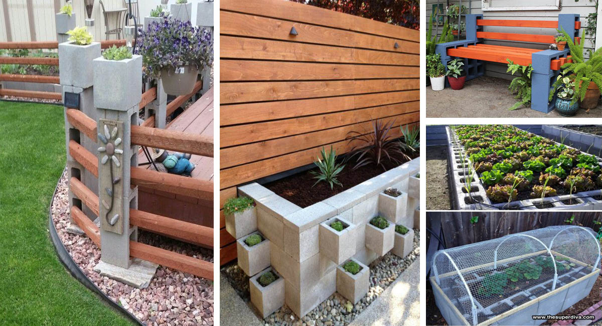 10 Wonderful Cinder Block Projects to Make for Your Backyard - The ART
