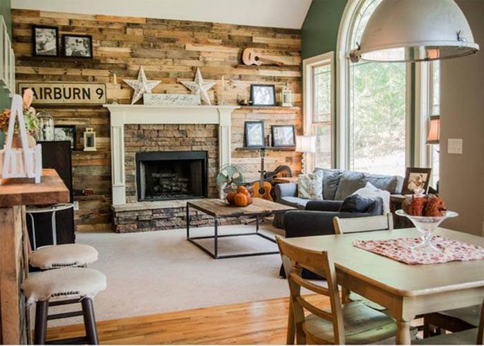 Rustic Country Living Room Decorating Ideas - diebesten monitor kalibrieren