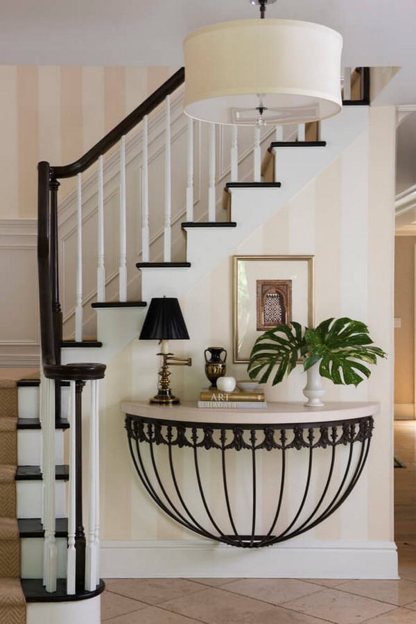 Small Entryway With Staircase
