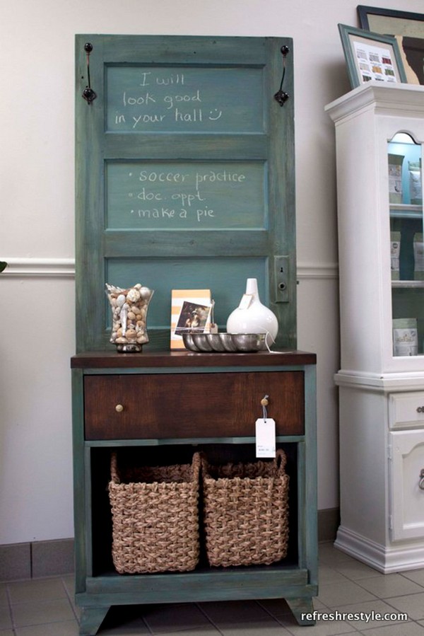 20 Simple And Creative Ideas Of How To Reuse Old Doors The ART In LIFE