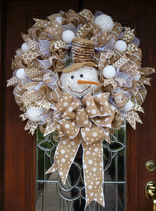 22 Wonderful DIY Winter Wreaths That Will Make Your Neighbors Jealous The ART in LIFE