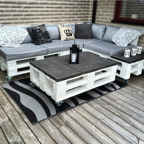 Amazing Outdoor Pallet Furniture For Your Mesmerizing Garden - The ART