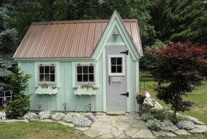 15 Whimsical Charming Gardens Shed Designs - The ART In LIFE