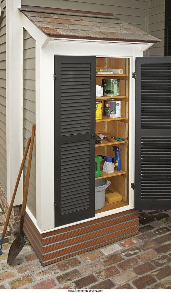 15 Creative DIY Small Storage Shed Projects for your ...