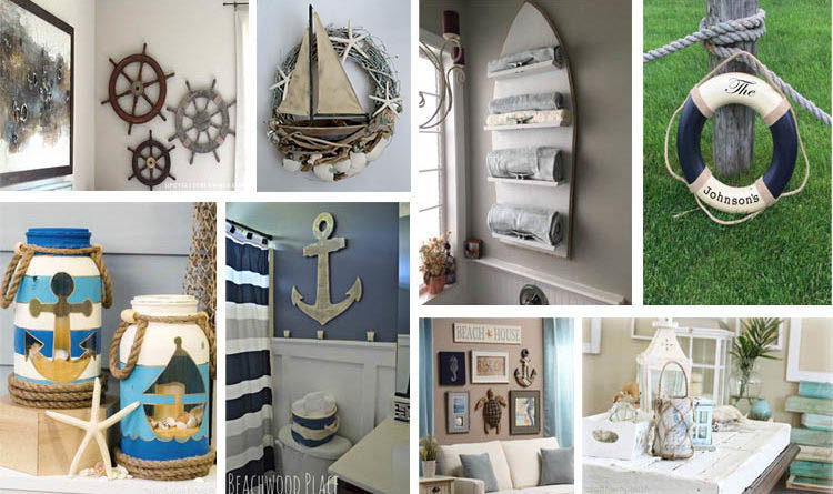 18 Charming Nautical DIY Decorations For Your Home - The ART in LIFE