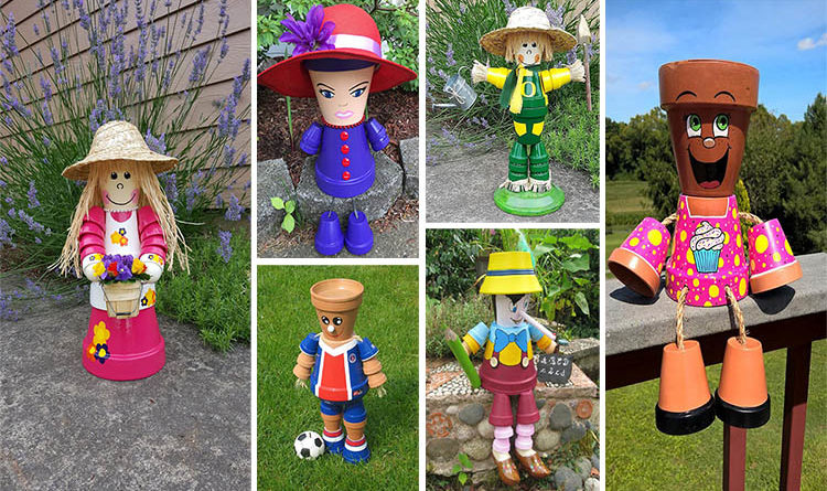 DIY Clay Pots Cuties That Will Make Your Garden Look Outstanding - The ART  in LIFE