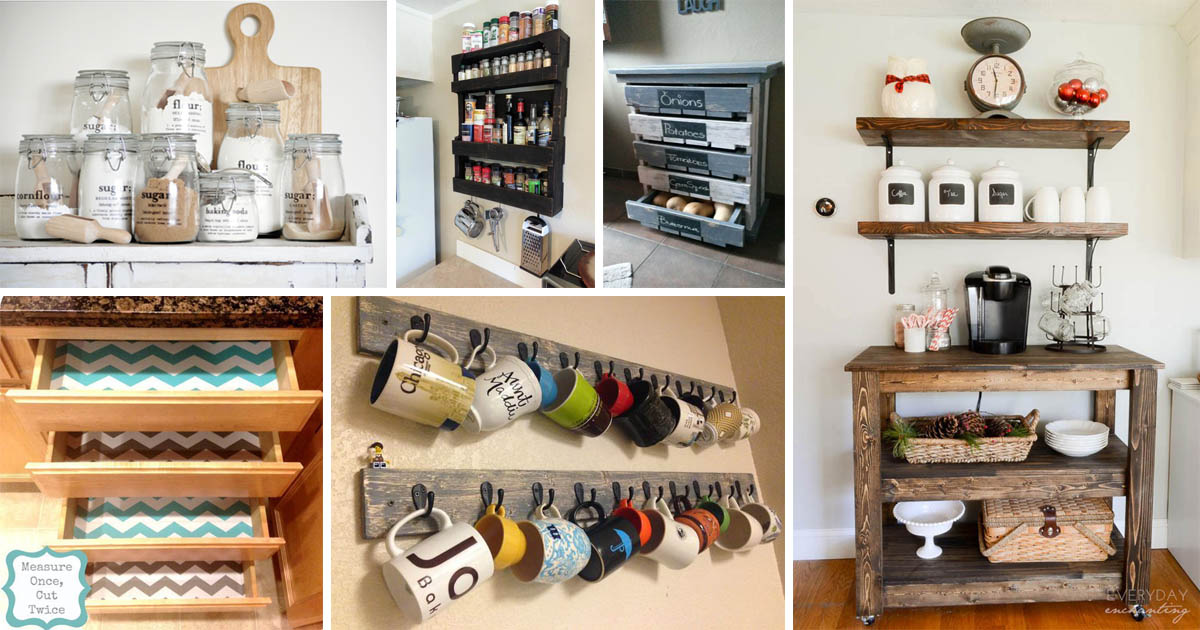 15 Easy And Clever DIY Projects To Make For Your Kitchen - The ART in LIFE