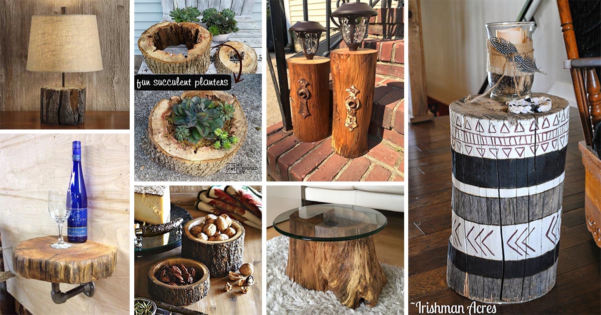 tree trunk projects