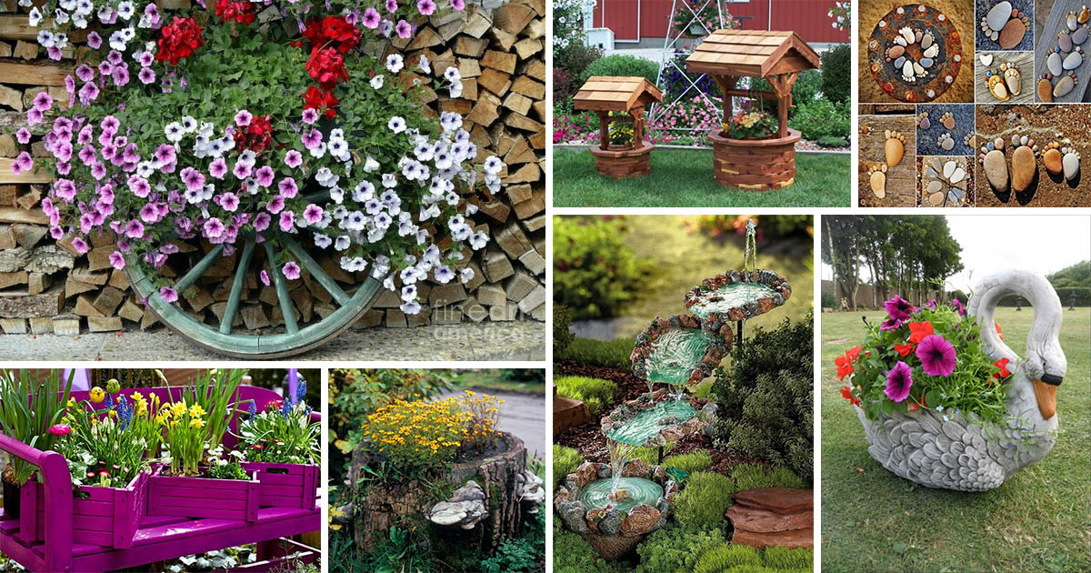 Magnificent DIY Garden Decorations That Will Immediately Beautify Every ...