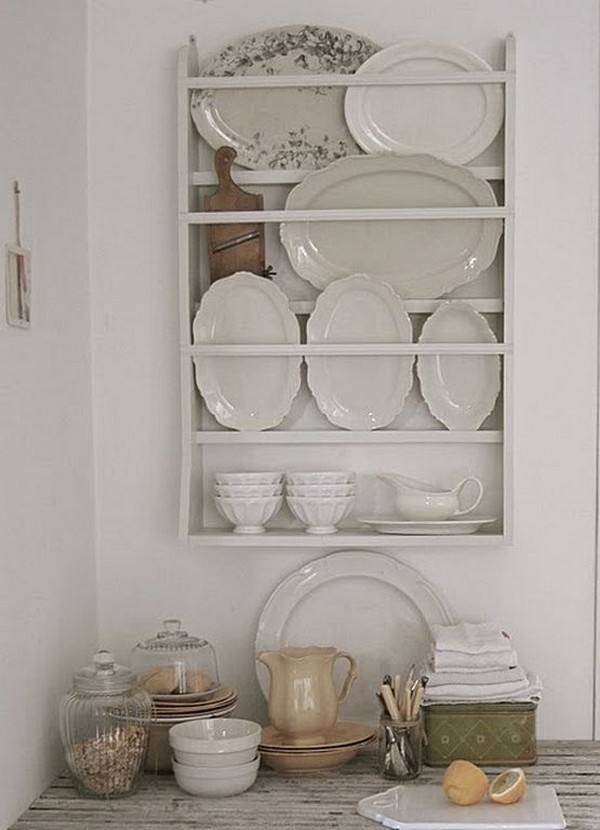 Antique Plate Rack Design Ideas For Your Vintage Kitchen - The ART in LIFE