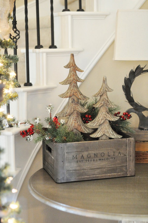 17 Amazing Rustic Christmas Decor Ideas That Look So Cozy - The ART in LIFE