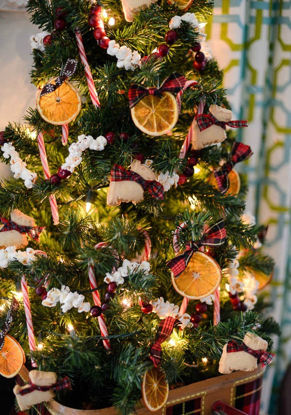 Orange Christmas Tree Ornaments 2021